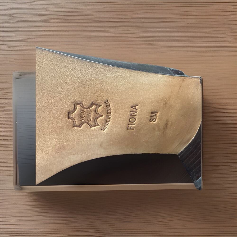 Brighton Fiona Women's Floral Embroidered Suede Leather Mule Clogs Sz 8 - Picture 4 of 8